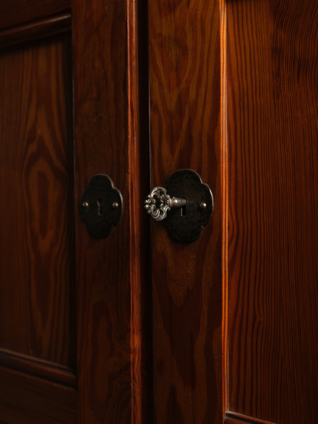 Danish Pine Cabinet by Martin Nyrop, c. 1905
