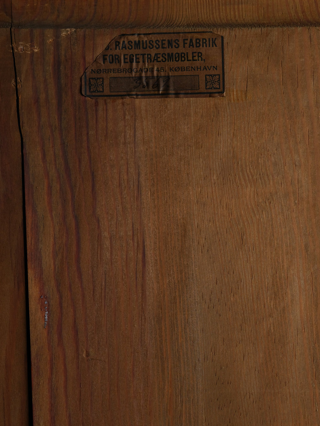 Danish Pine Cabinet by Martin Nyrop, c. 1905