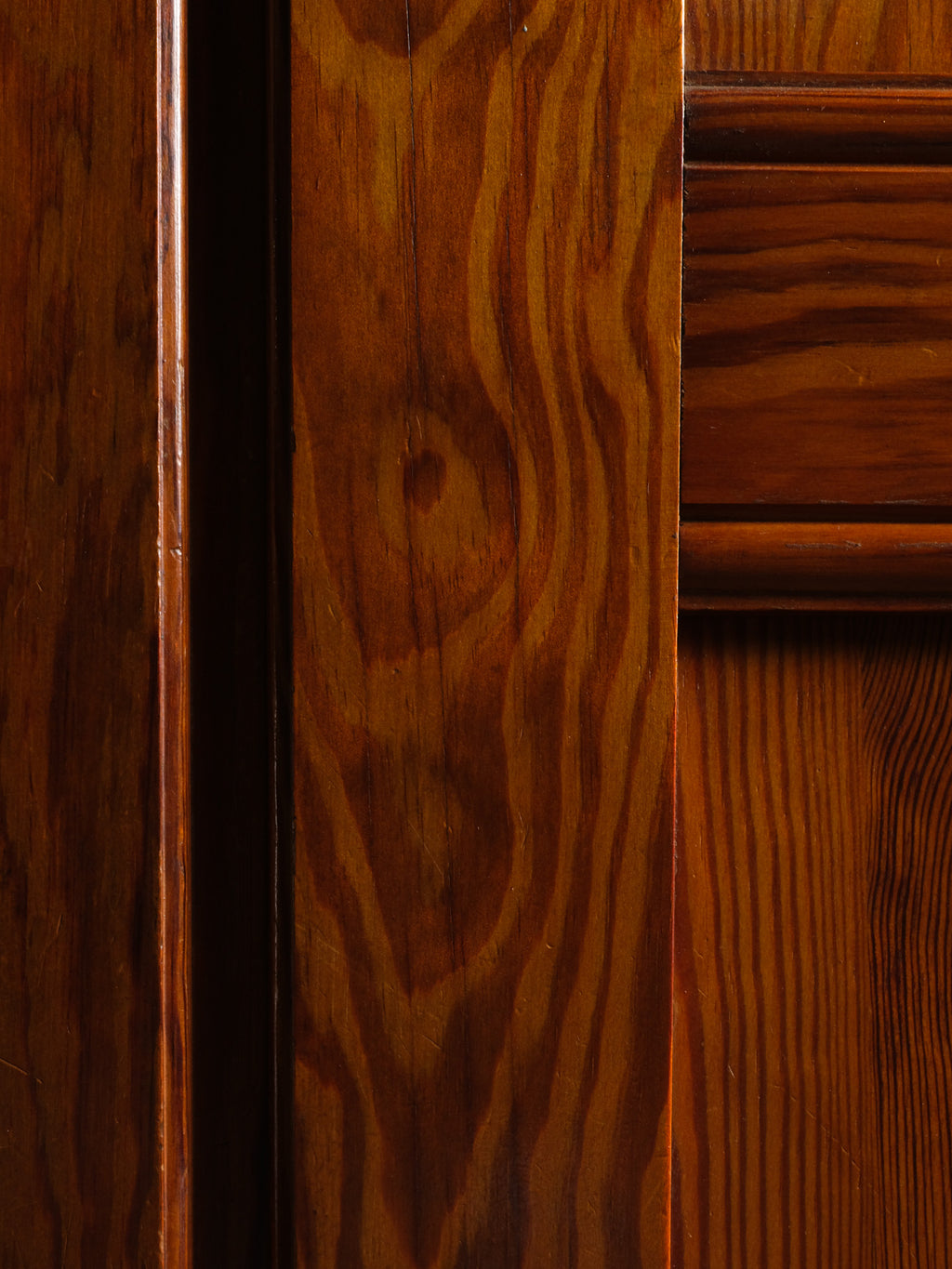 Danish Pine Cabinet by Martin Nyrop, c. 1905