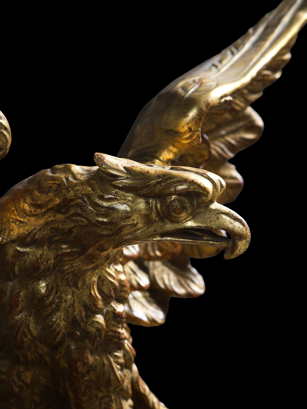Carved & Guilded Eagle Surmount, c. 1830