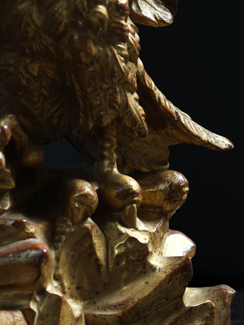 Carved & Guilded Eagle Surmount, c. 1830