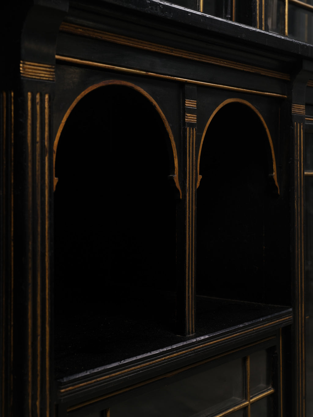 Gothic Revival Style Cabinet, c. 20th century