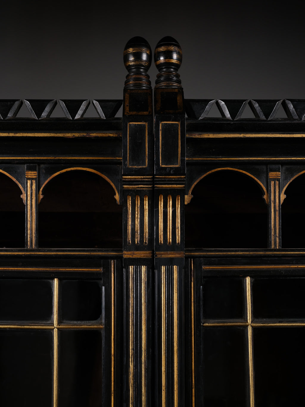 Gothic Revival Style Cabinet, c. 20th century
