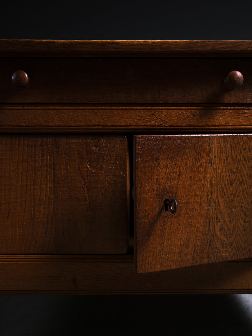 French Oak Server, c. 1940