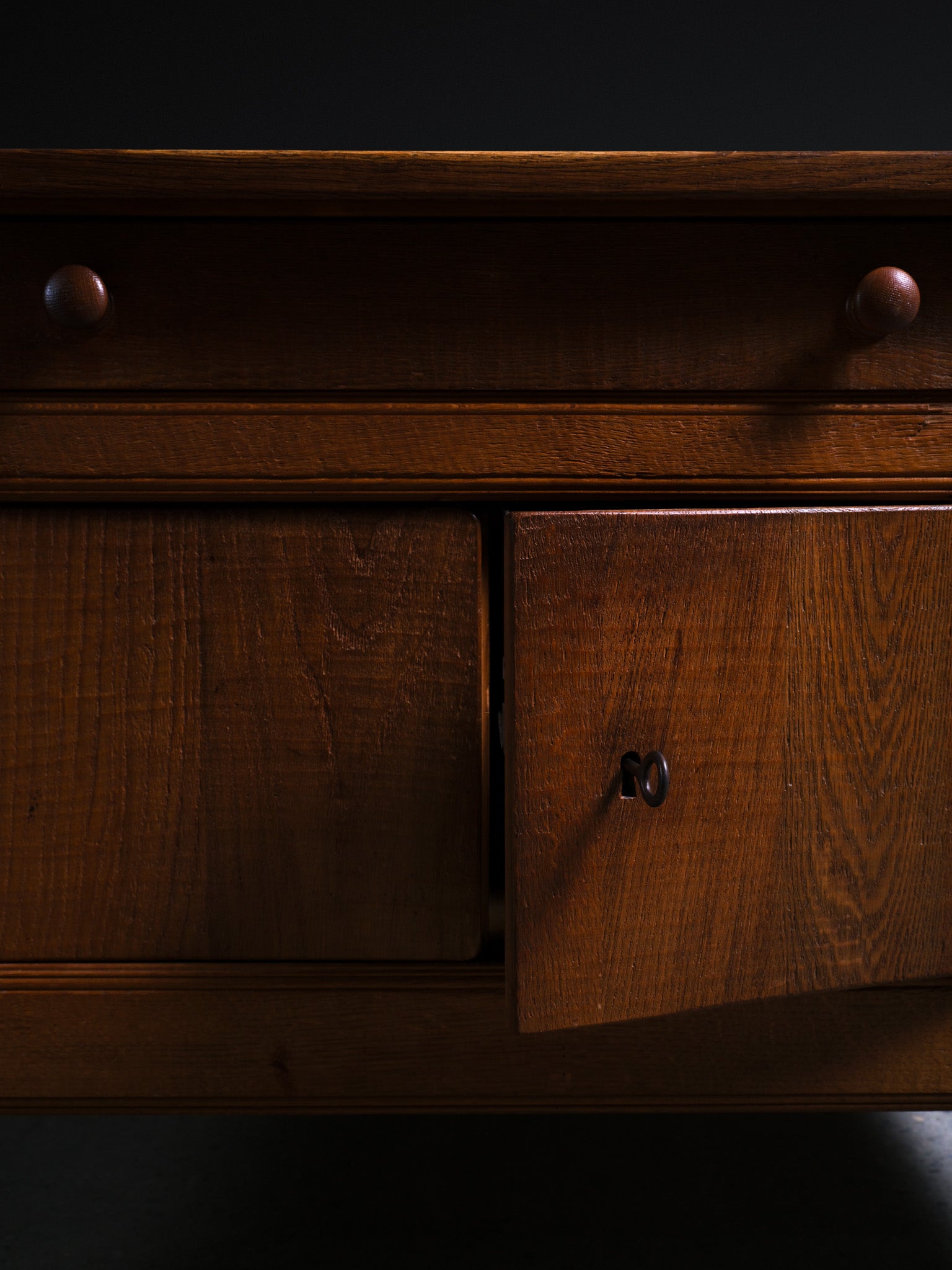 French Oak Server, c. 1940