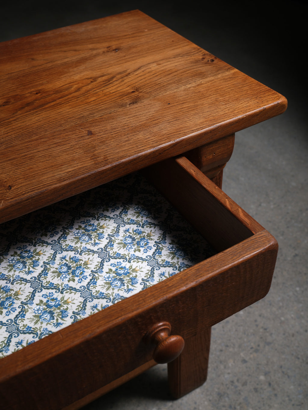 French Oak Server, c. 1940
