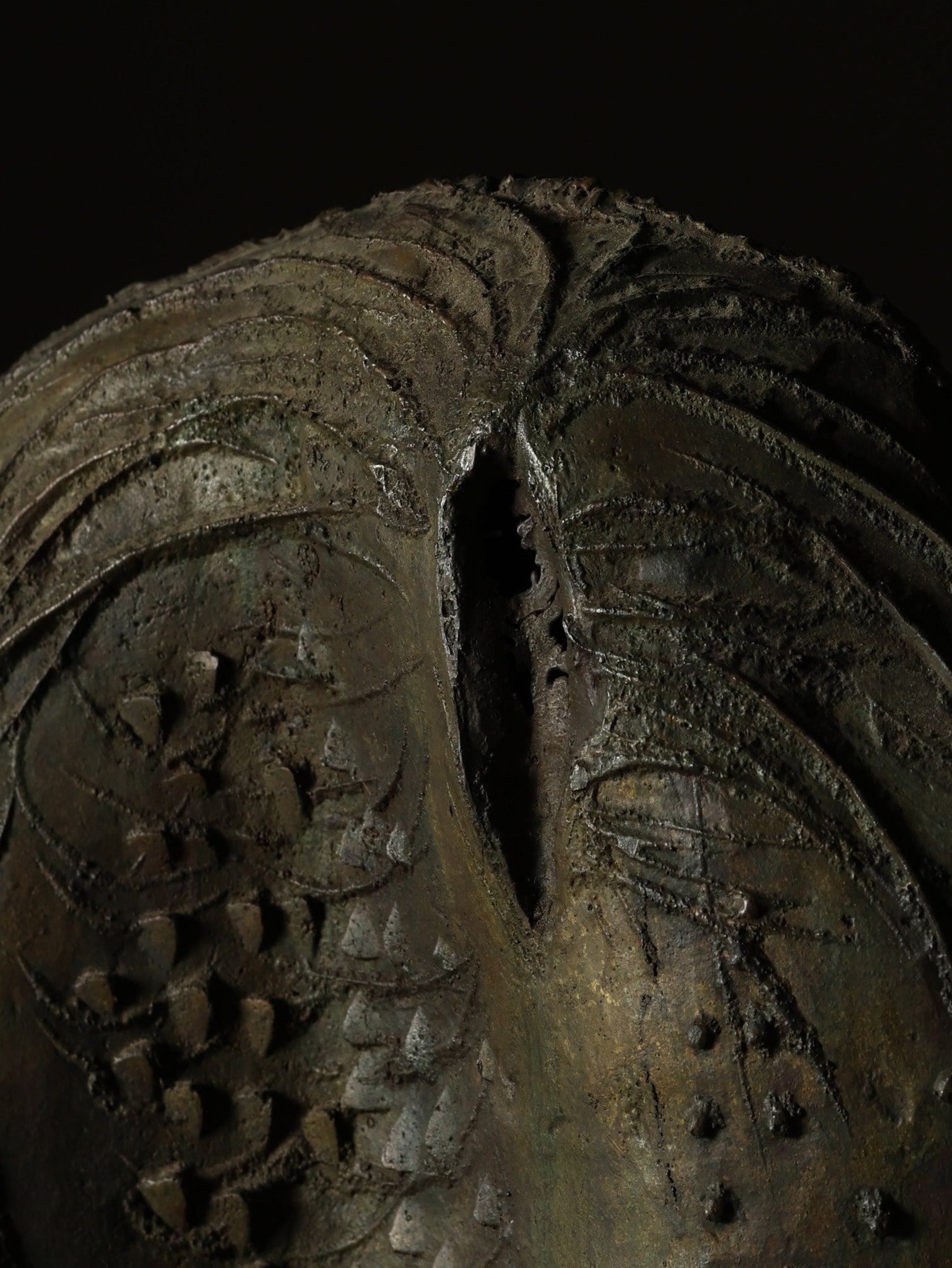 Bronze Statue by Raul Valdivieso, c. 1960