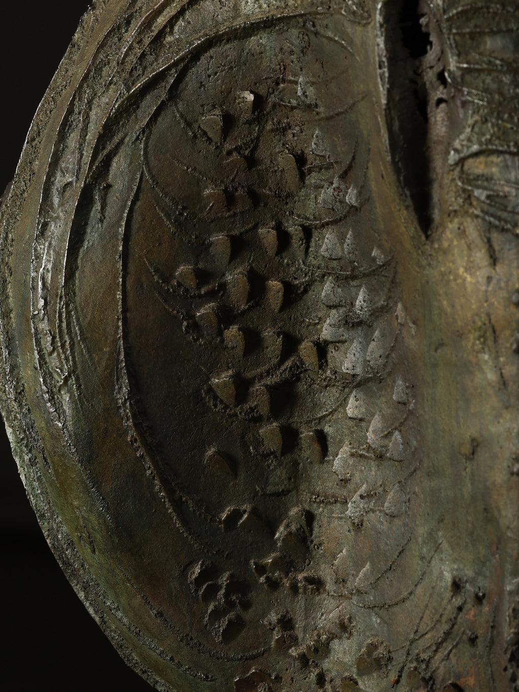 Bronze Statue by Raul Valdivieso, c. 1960