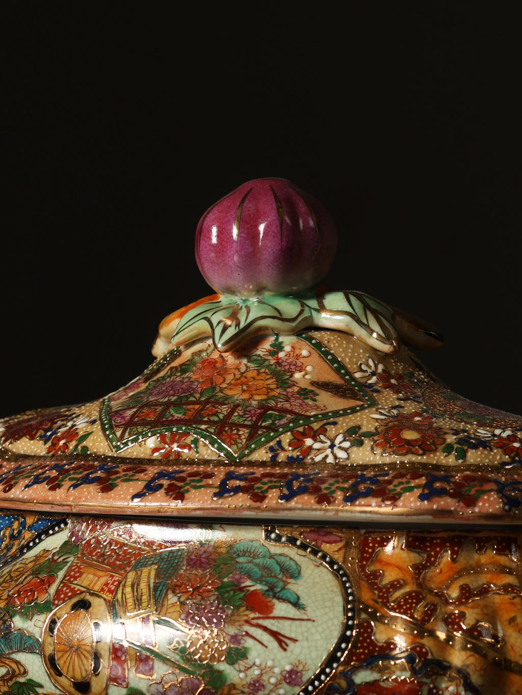 Pair of Porcelain Lidded Tureens, c. 1920