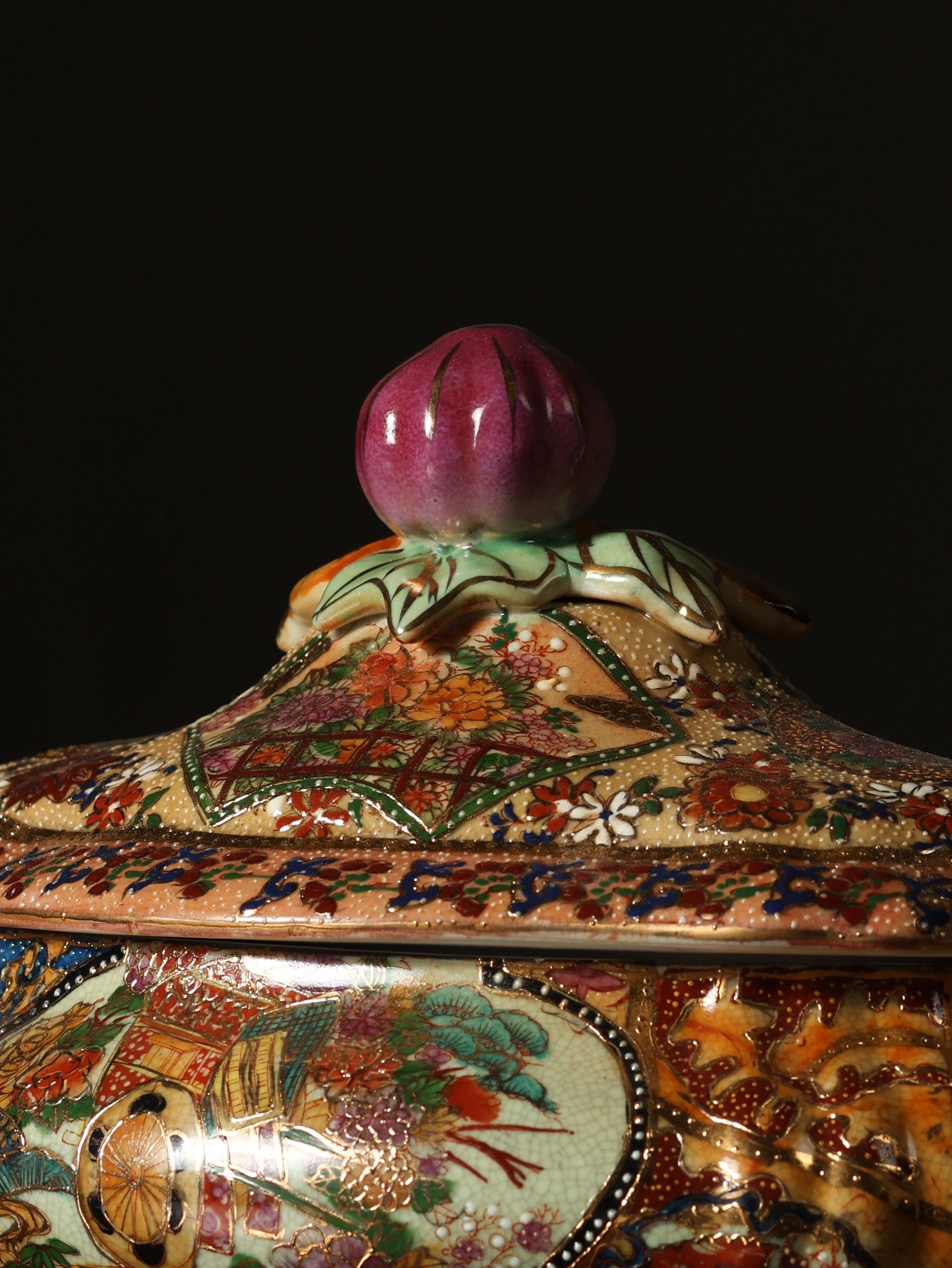 Pair of Porcelain Lidded Tureens, c. 1920