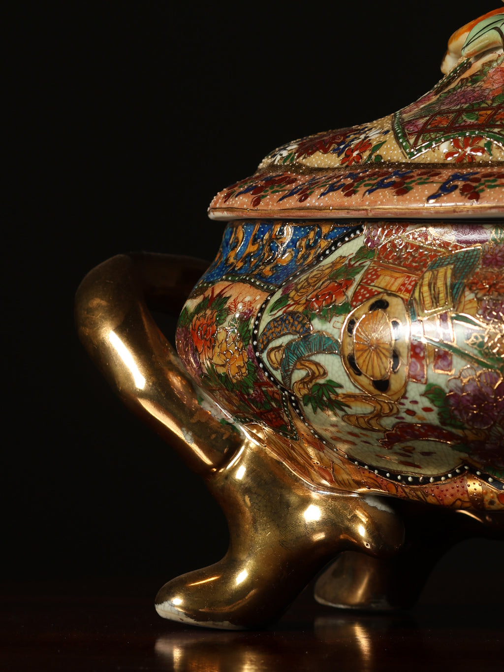 Pair of Porcelain Lidded Tureens, c. 1920