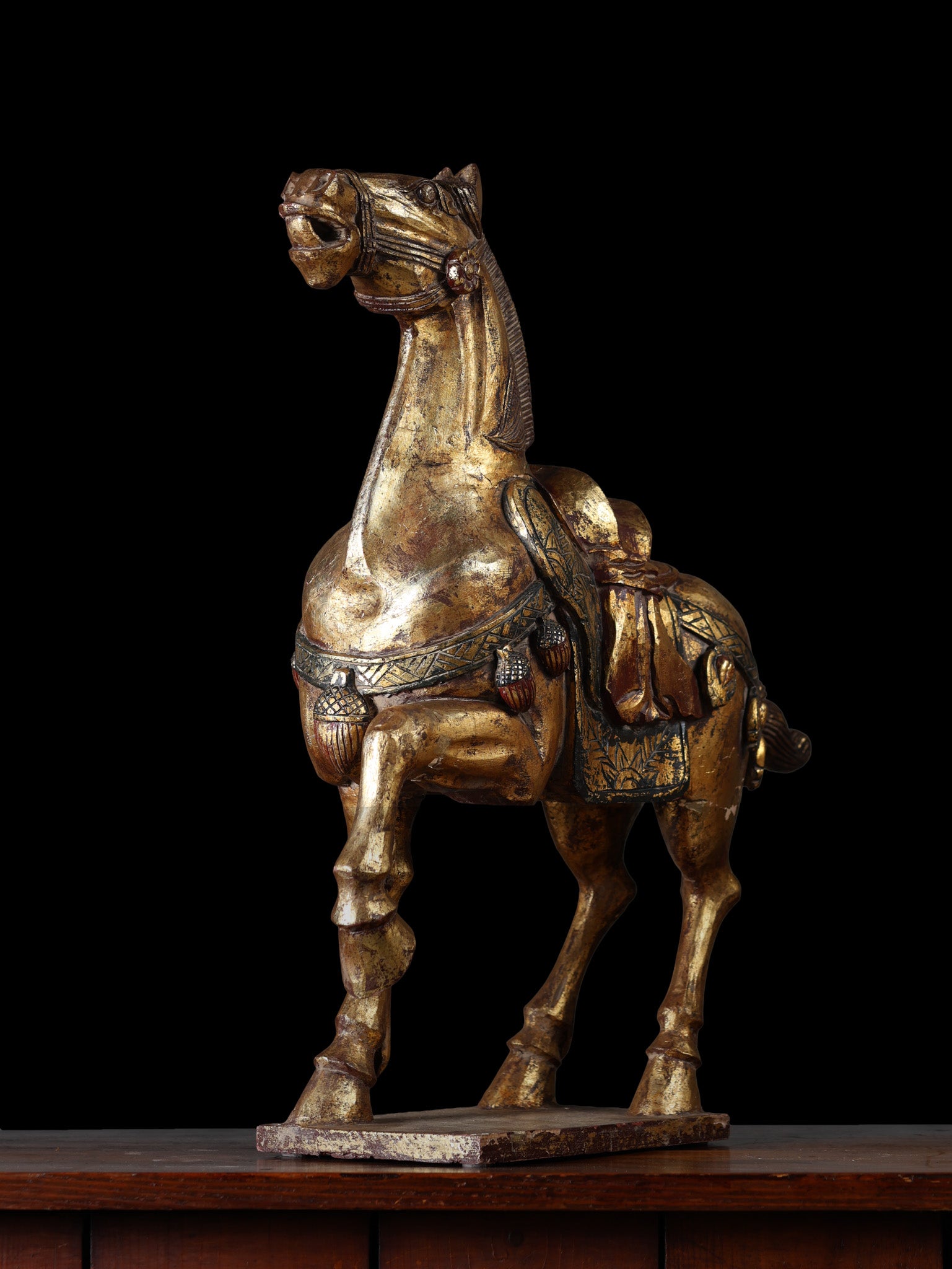 Pair of Tang Dynasty Style Horses, c. 1970