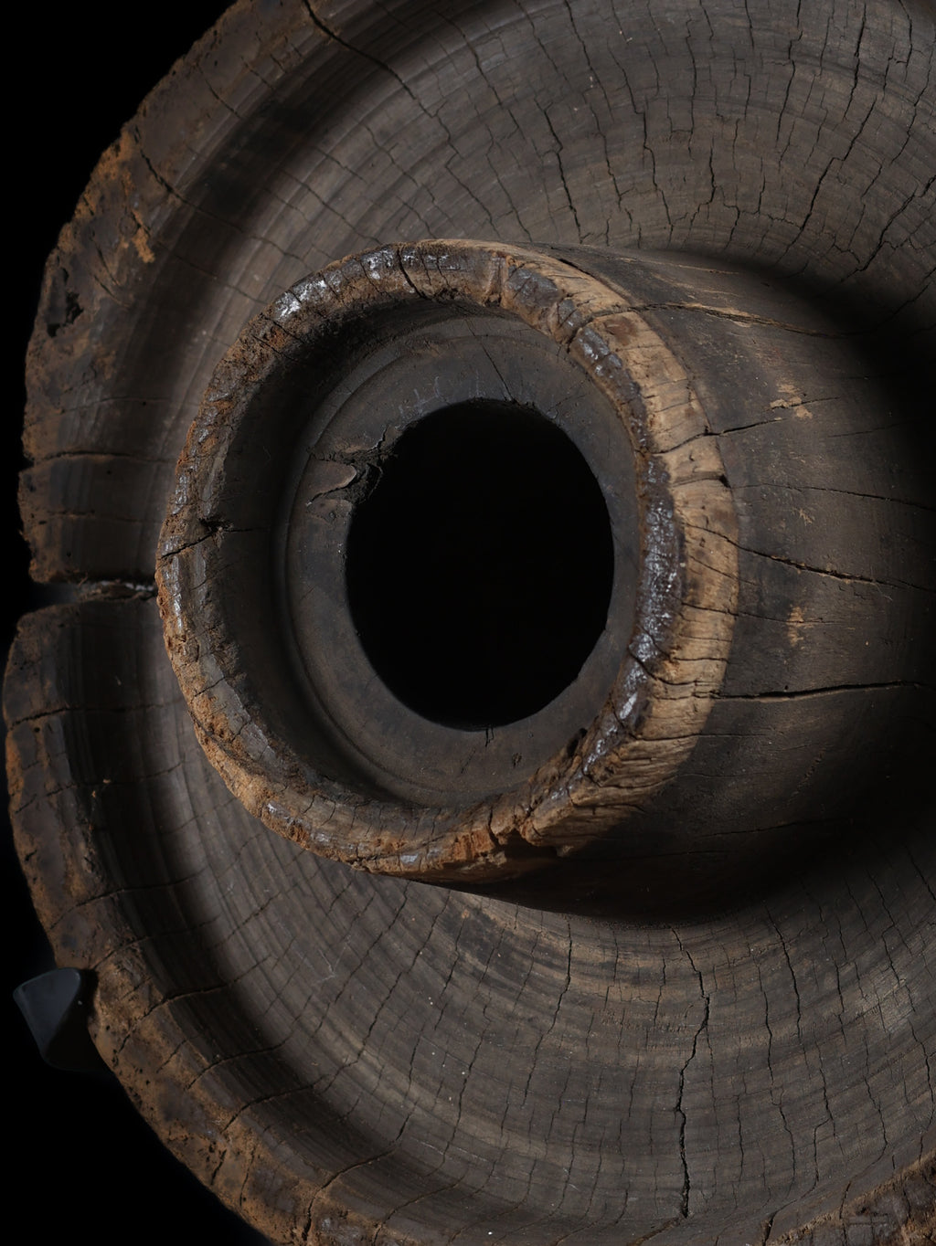 Pair of Mounted Wagon Wheels, c. 18th century