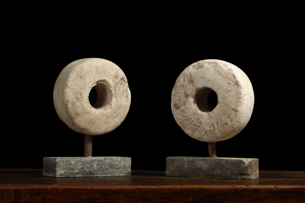 Pair of Early Millstones, c. 18th century
