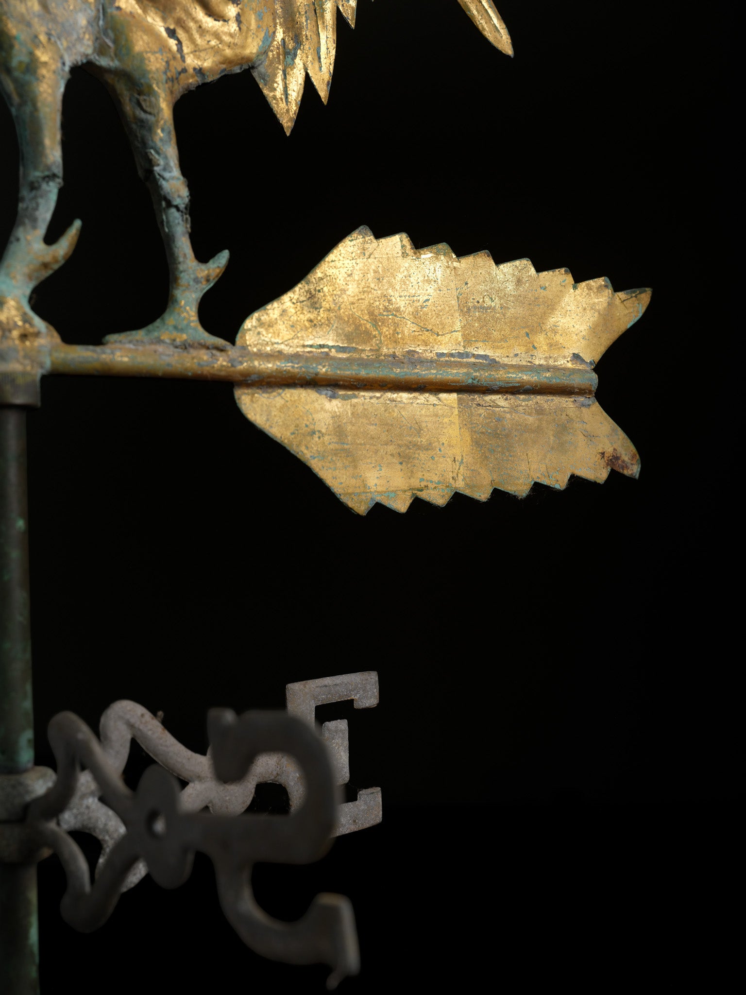 Copper Rooster Weathervane, c. 19th century