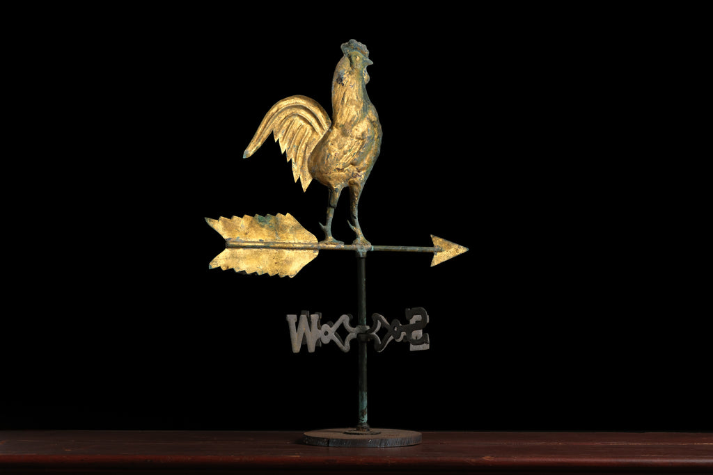 Copper Rooster Weathervane, c. 19th century
