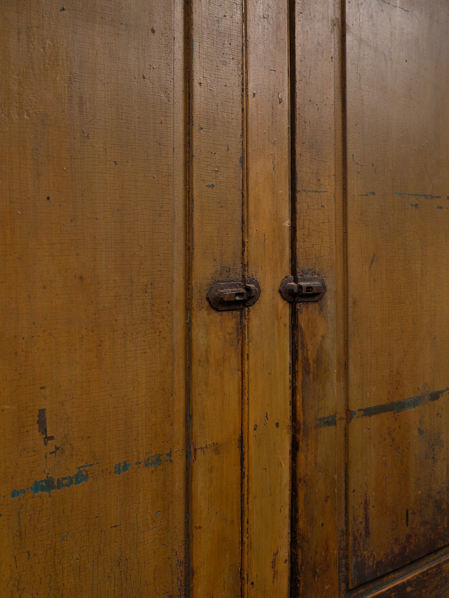Mixed Wood Stepback Cupboard, c. 1850