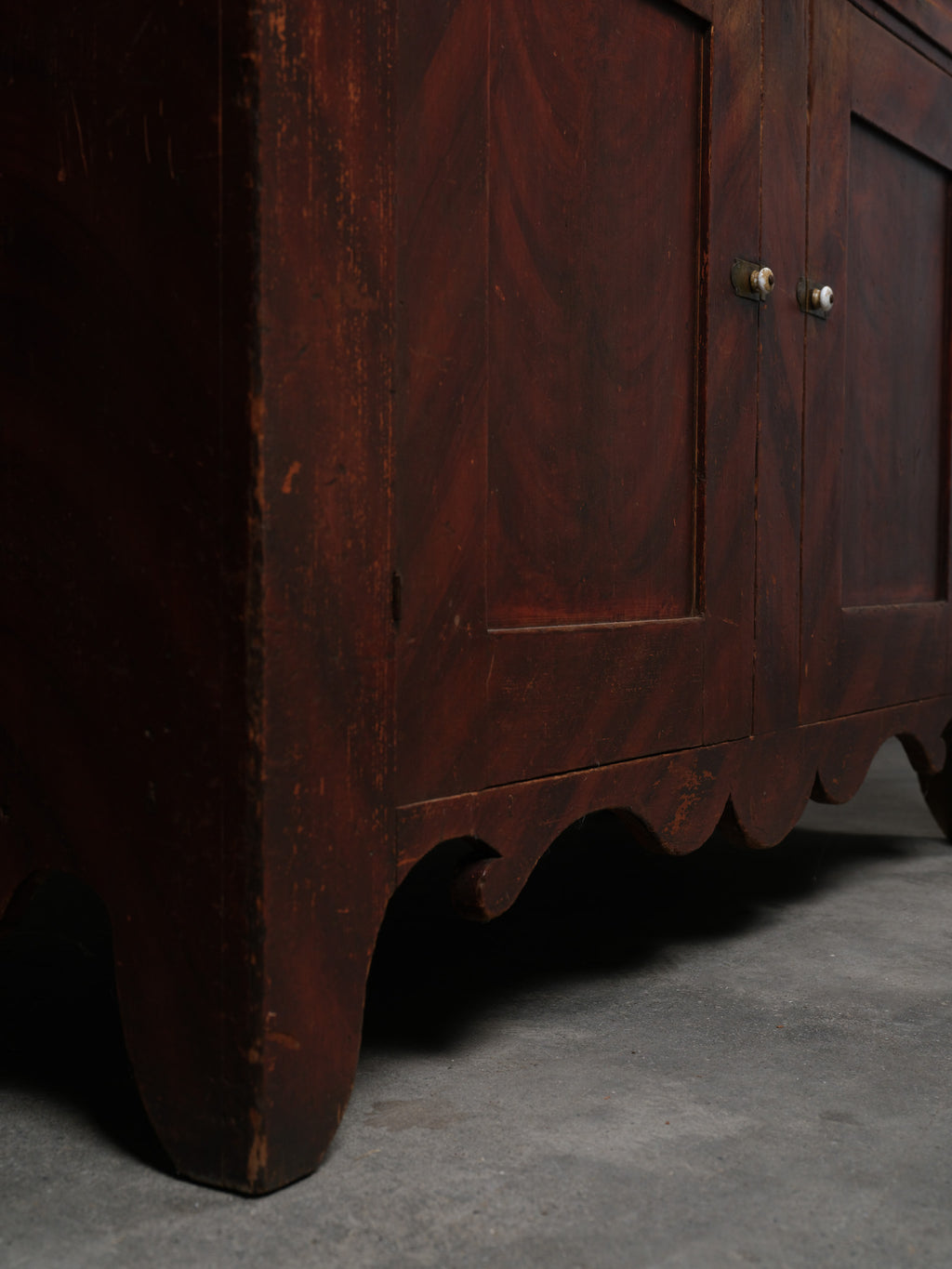 Stepback Dutch Cupboard, c. 1870