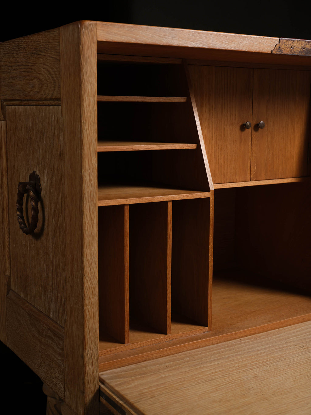 Spanish Oak Writing Desk, c. 1920