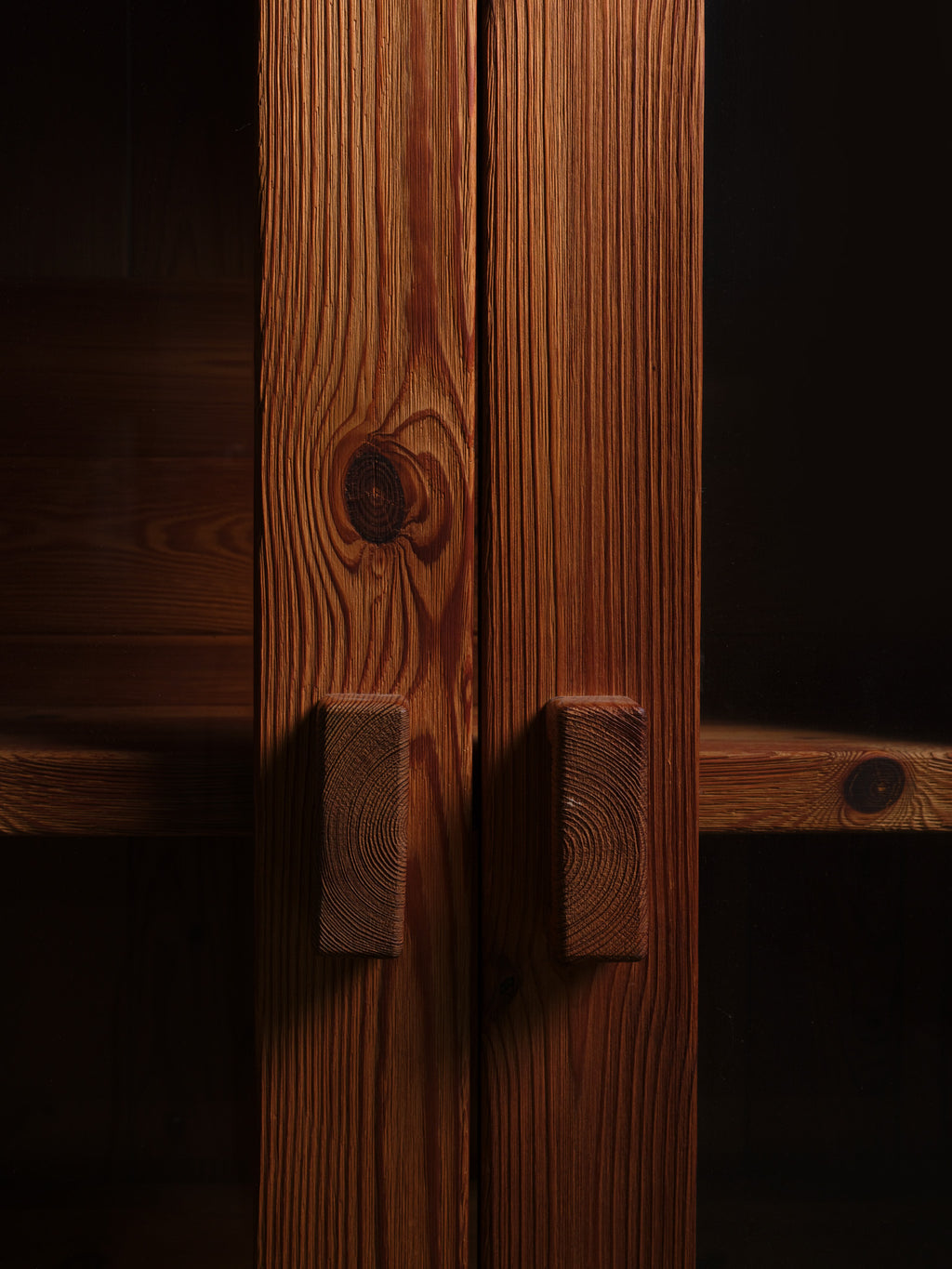 Christian IV Danish Pine Cabinet, c. 1970