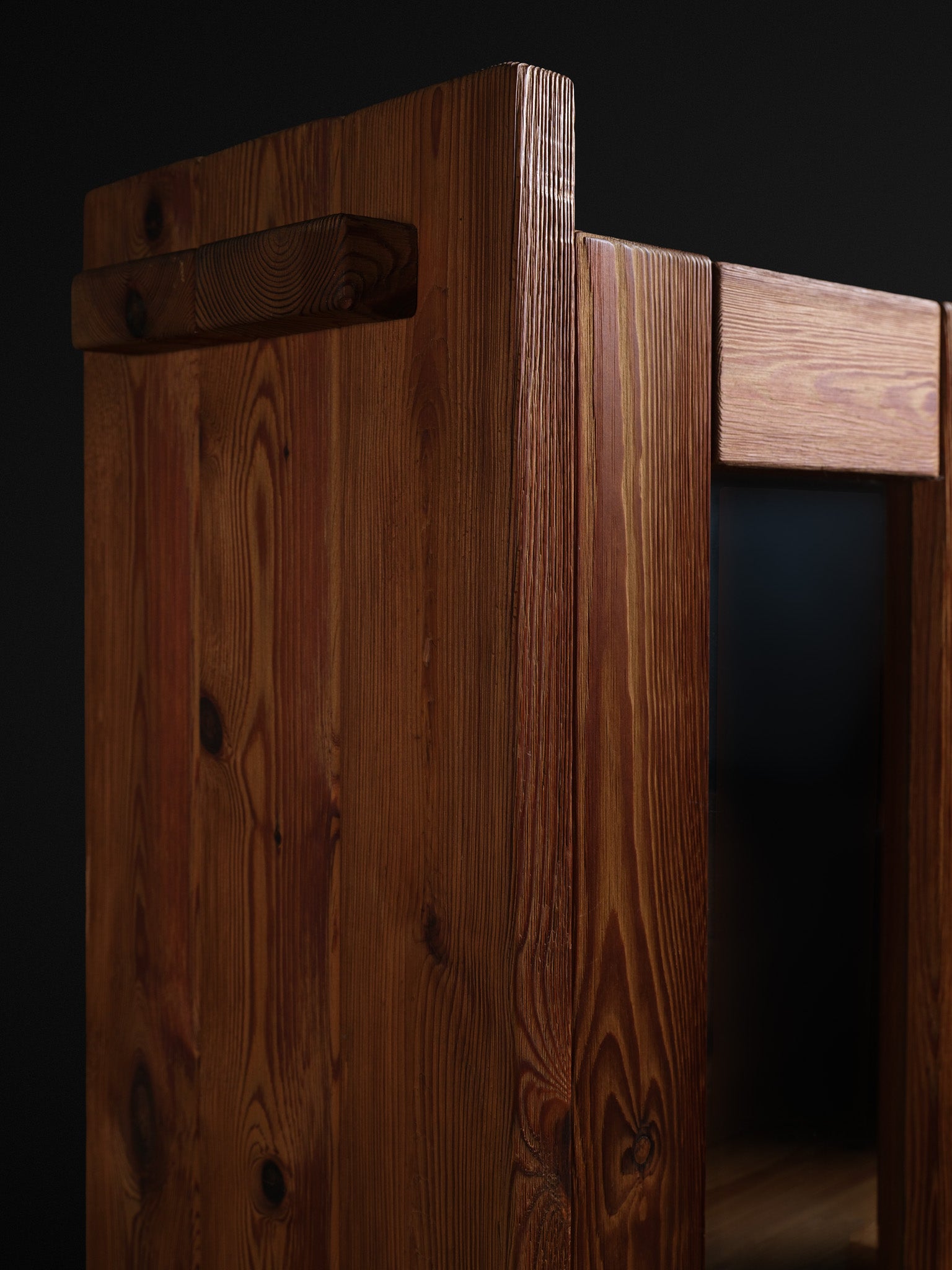 Christian IV Danish Pine Cabinet, c. 1970