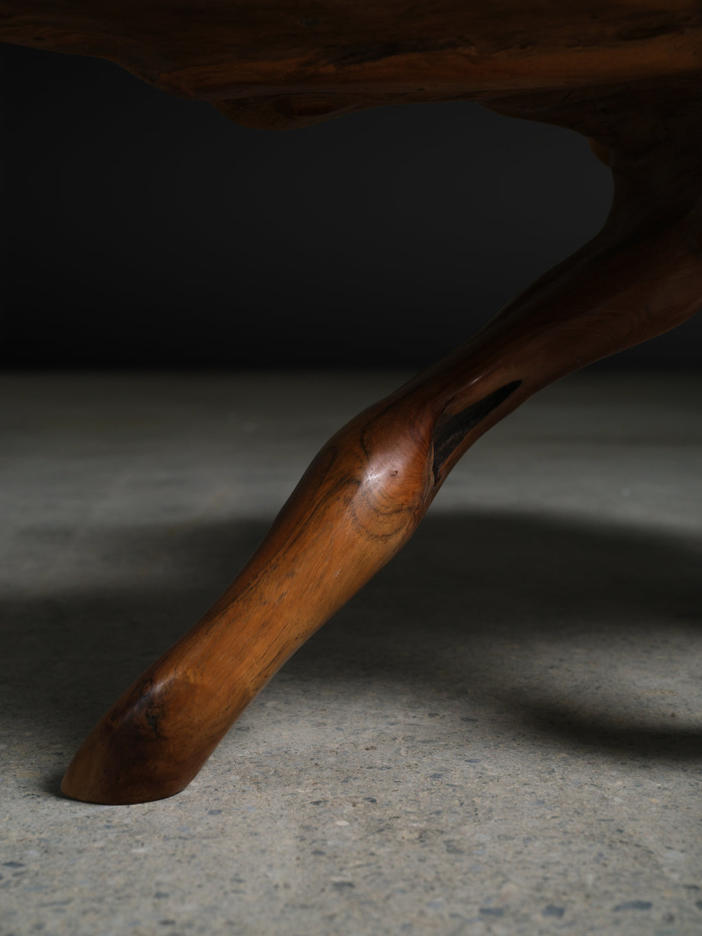 Natural Form Teak Coffee Table, c. 1960
