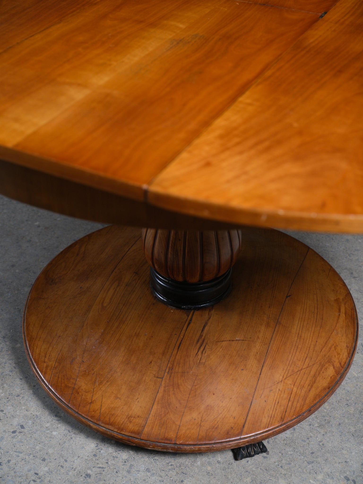 Biedermeier Style Pedestal Table, c. 19th century