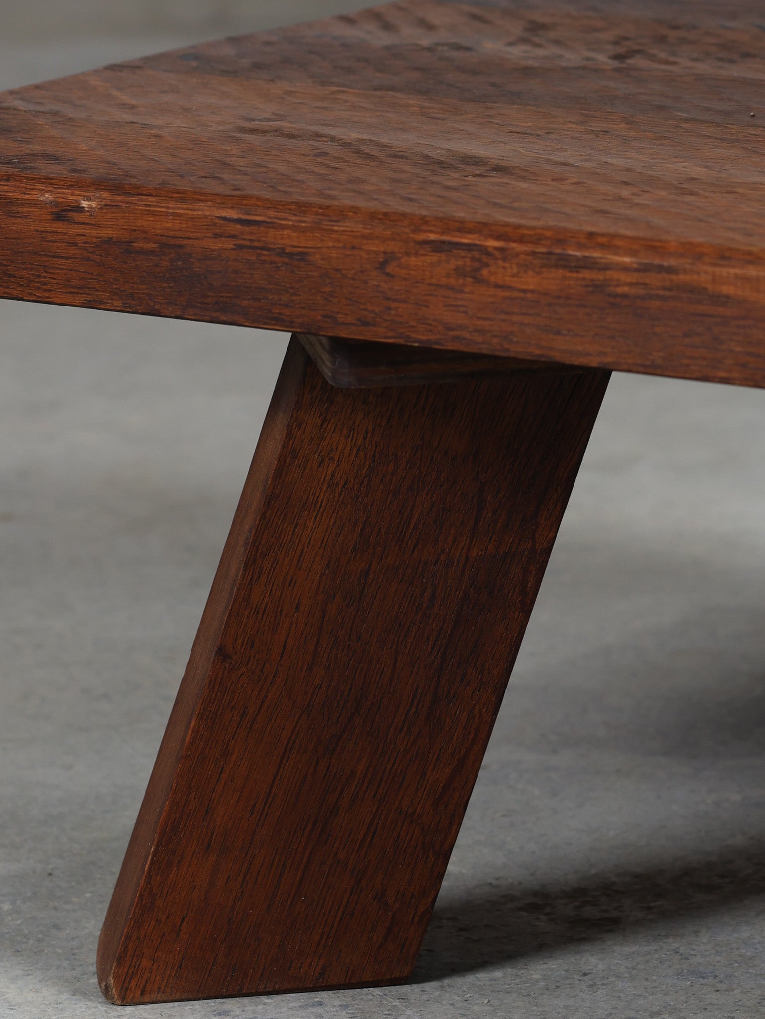 Dutch Oak Coffee Table, c. 1960