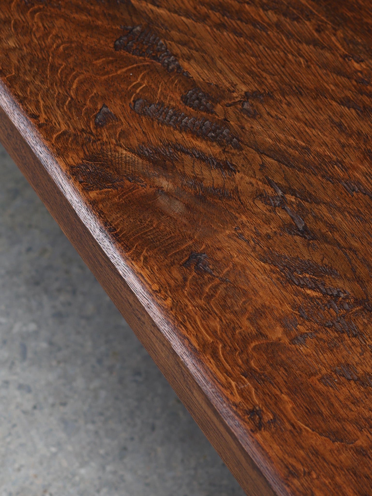 Dutch Oak Coffee Table, c. 1960