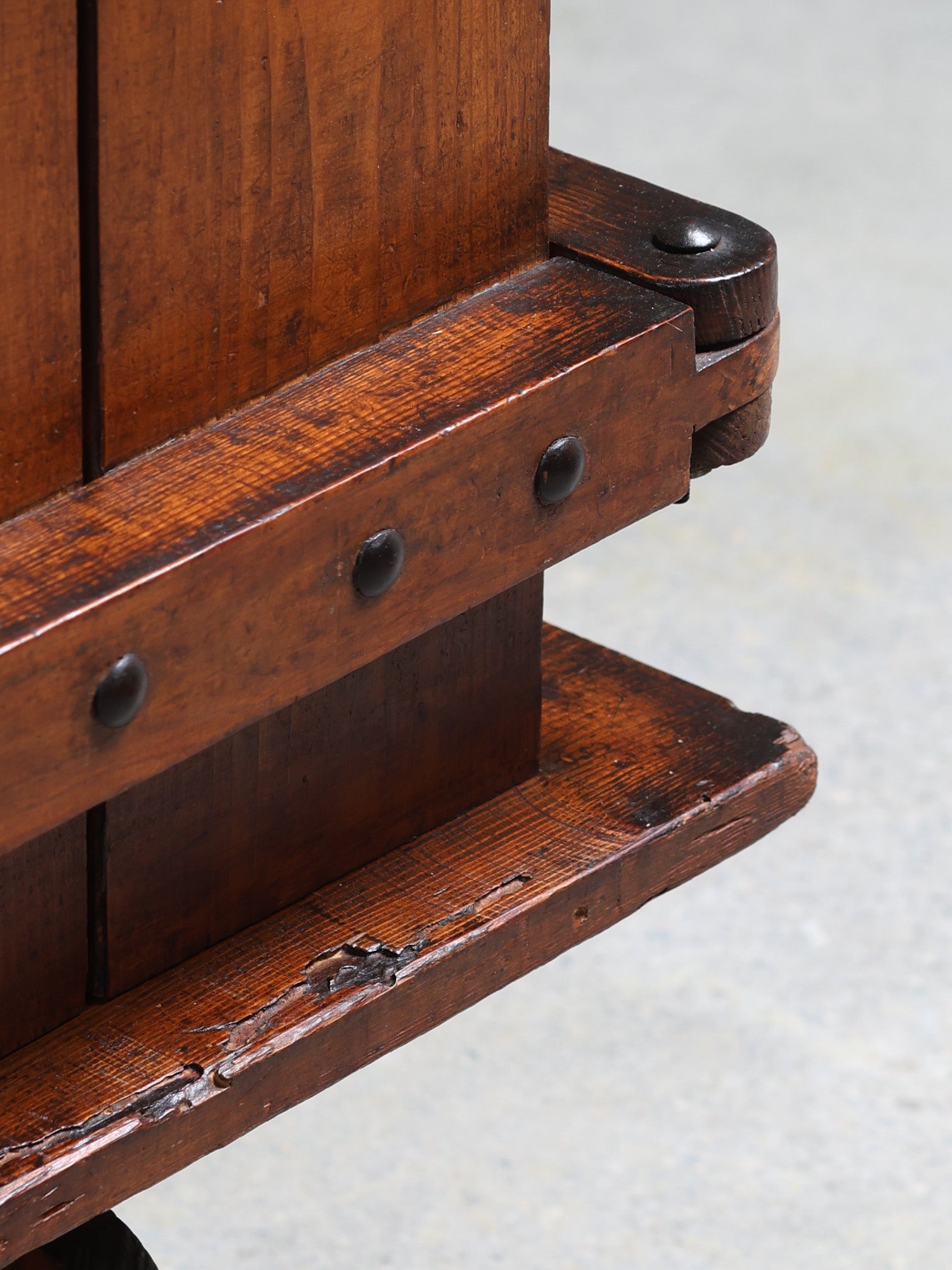 Brutalist Wooden Sideboard, c. 1930