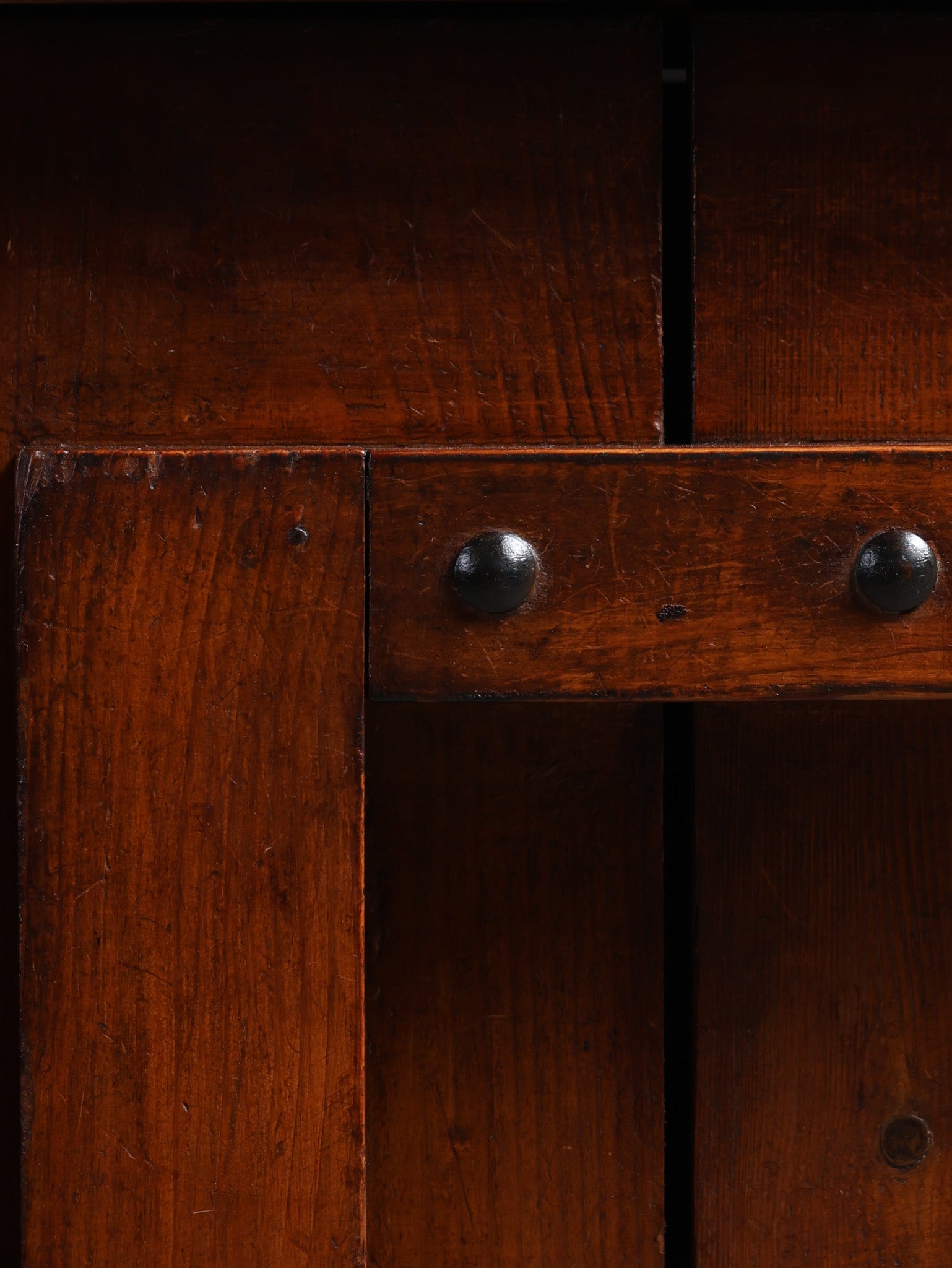 Brutalist Wooden Sideboard, c. 1930