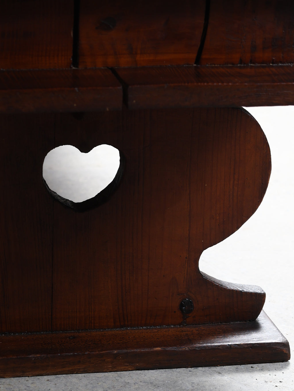 Brutalist Wooden Sideboard, c. 1930