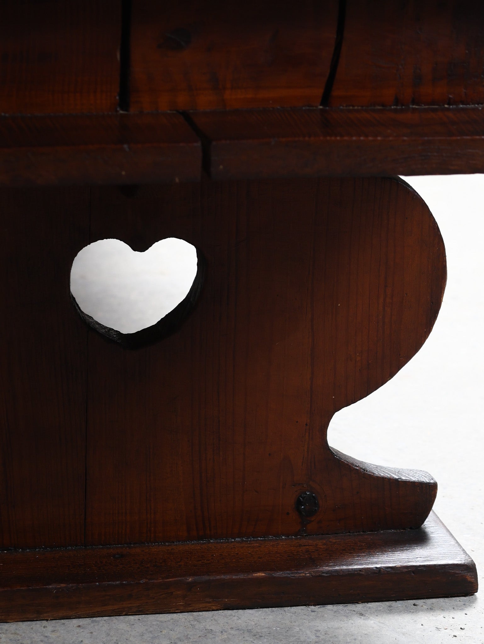 Brutalist Wooden Sideboard, c. 1930