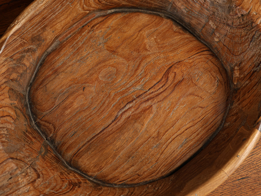Hand Carved Wood Bowl, c. 18th century