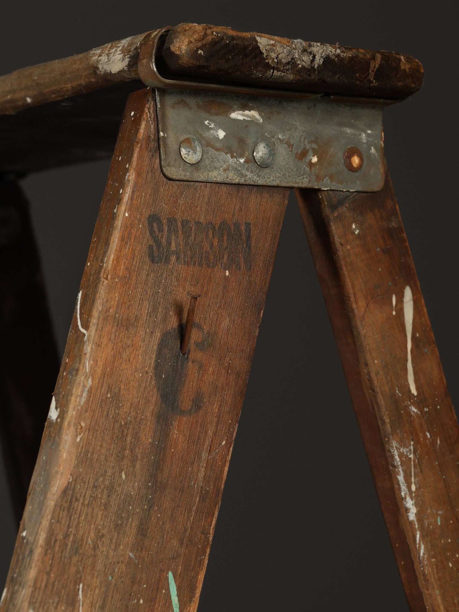 Ladder & Step Stool Set , c. 20th century