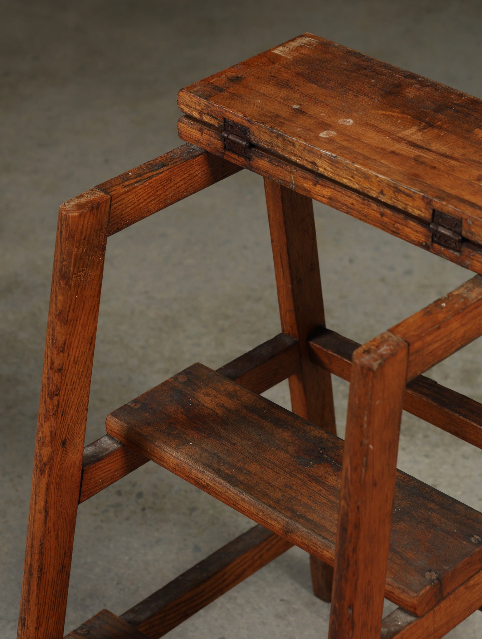 Ladder & Step Stool Set , c. 20th century