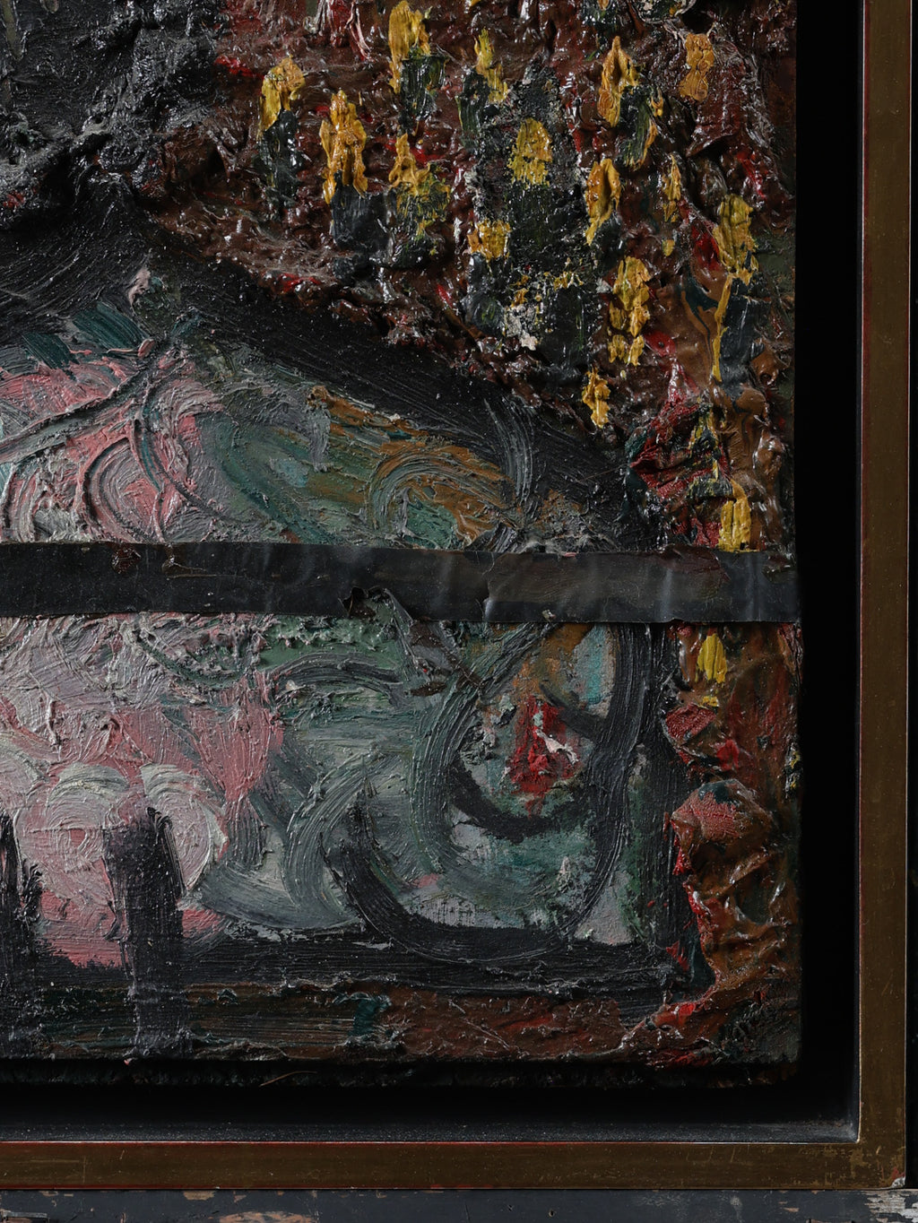 Klaus Hoefs Oil Painting, c. 1985