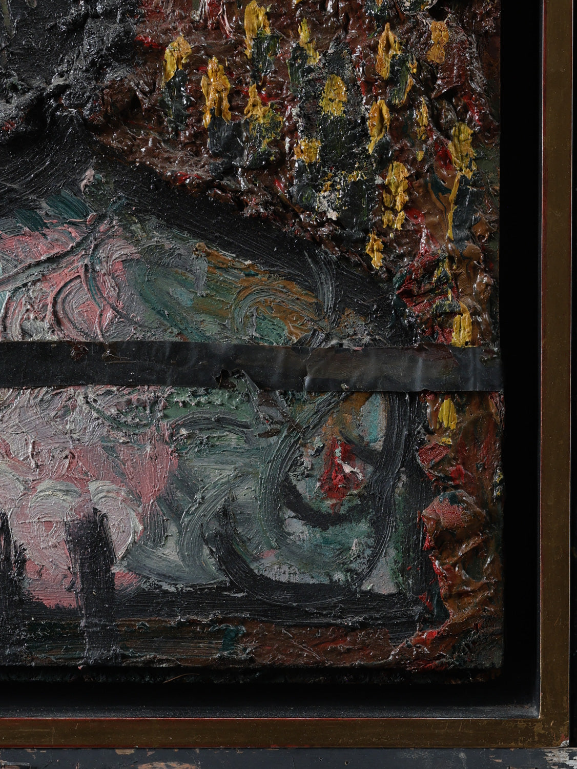 Klaus Hoefs Oil Painting, c. 1985