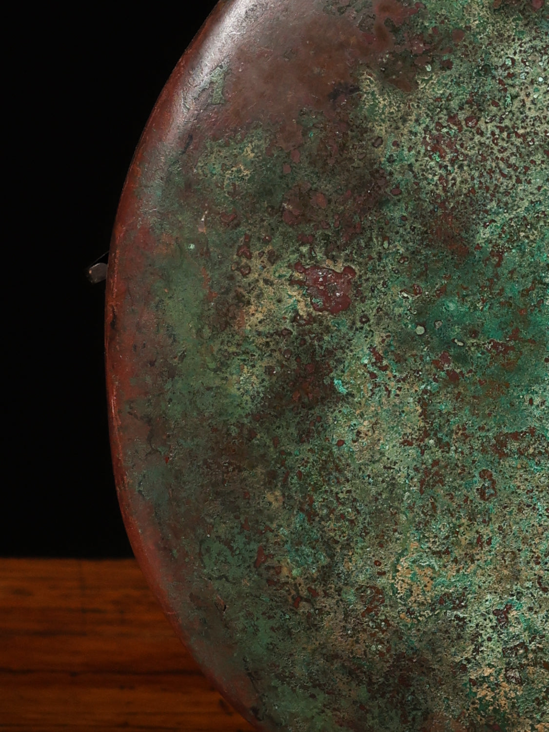 Bronze Gong on Stand, c. 19th century