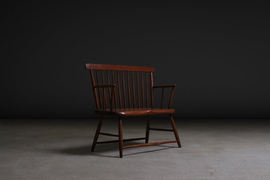 Colonial Windsor Bench, c. 1850