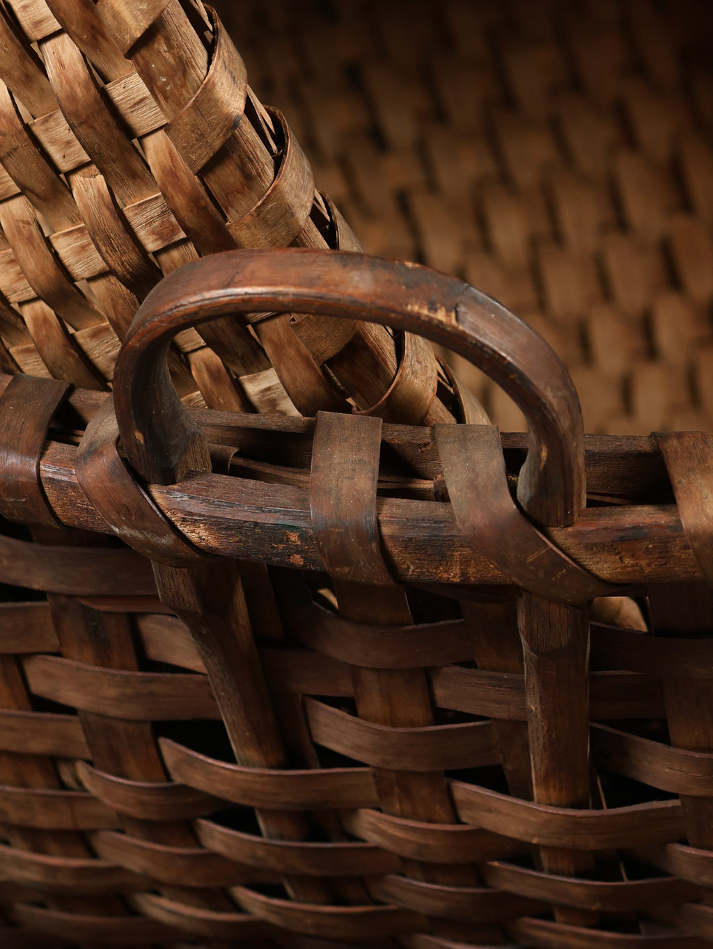 Ensemble of Four Woven Baskets, c. 20th Century