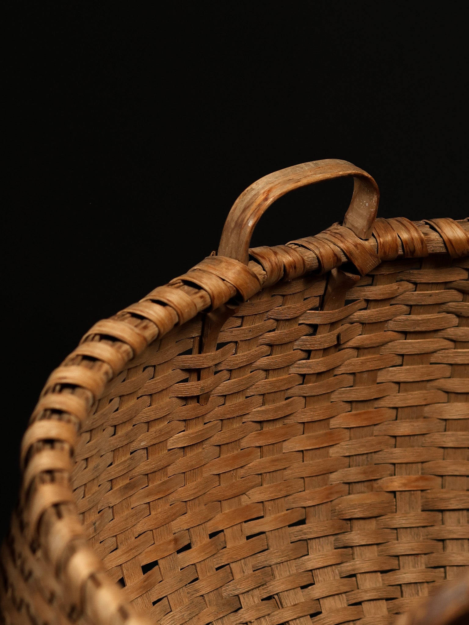 Ensemble of Four Woven Baskets, c. 20th Century