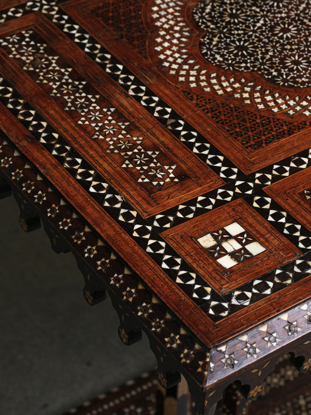 Moorish Inlaid Desk, c. 1920