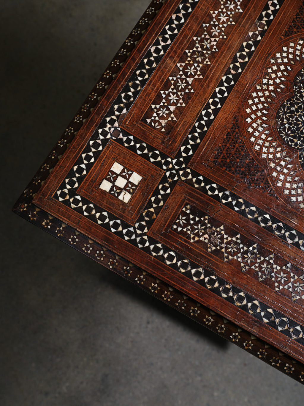 Moorish Inlaid Desk, c. 1920