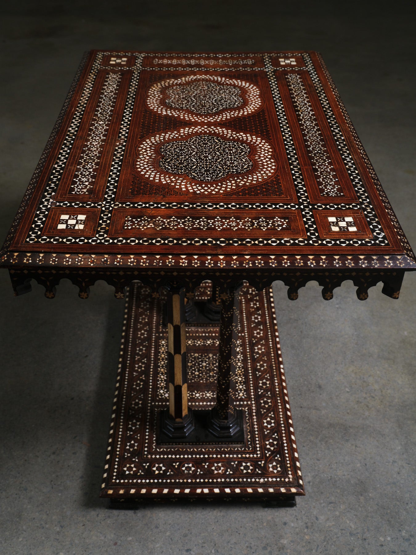 Moorish Inlaid Desk, c. 1920