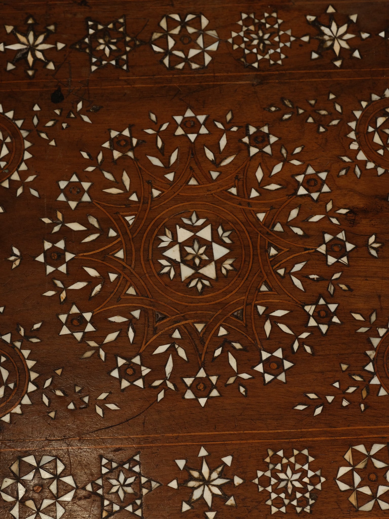 Moorish Inlaid Étagère, c. 1920