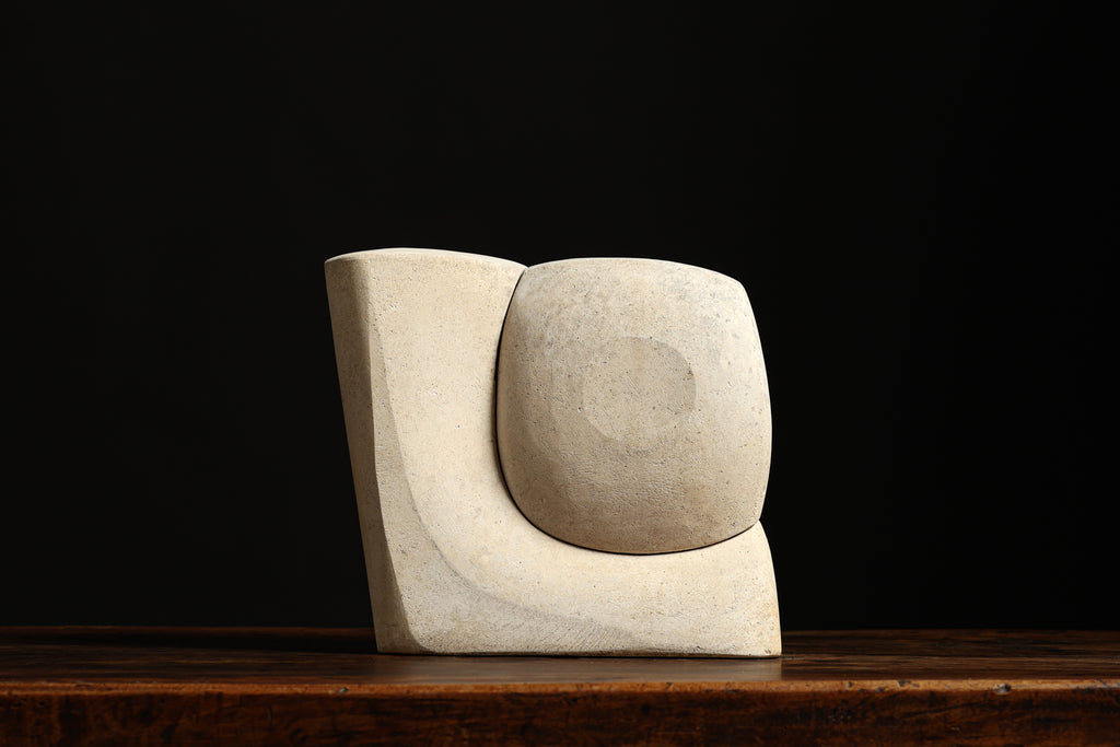 Limestone Sculpture by Ben Guntenaar, c. 1970