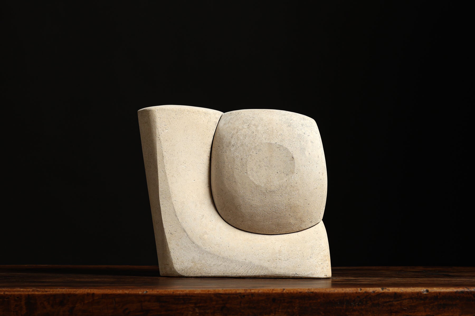 Limestone Sculpture by Ben Guntenaar, c. 1970